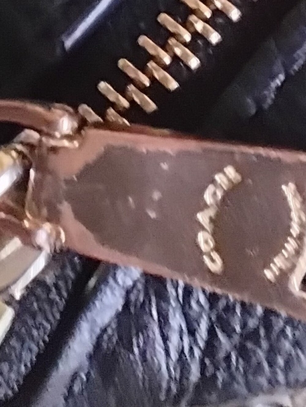 Coach Abby Leather Studded Grommet Crossbody Bag With Coach Cat Charm - Picture 9 of 14